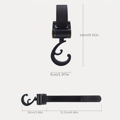 Baby Stroller Hook Multifunctional 360 Degree Umbrella Hook