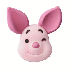 12pcs Pink Piggy Shoe Charm Clogs DIY Decoration Accessories