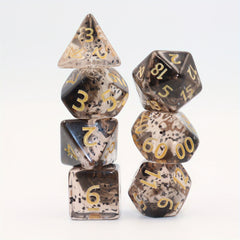 7pcs Letter Dice Set for Board Games and Parties