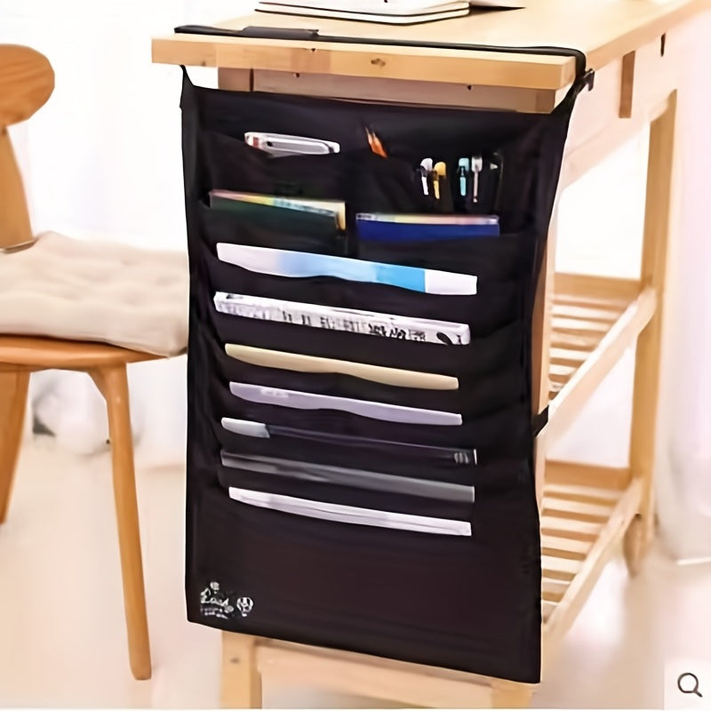 72365 Brown Hanging Book Bag Storage & Hanging Rack