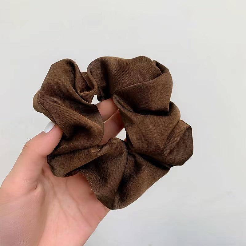 Oversize Satin Hair Scrunchies Silk No Damage Soft Scrunchy Hair Ties