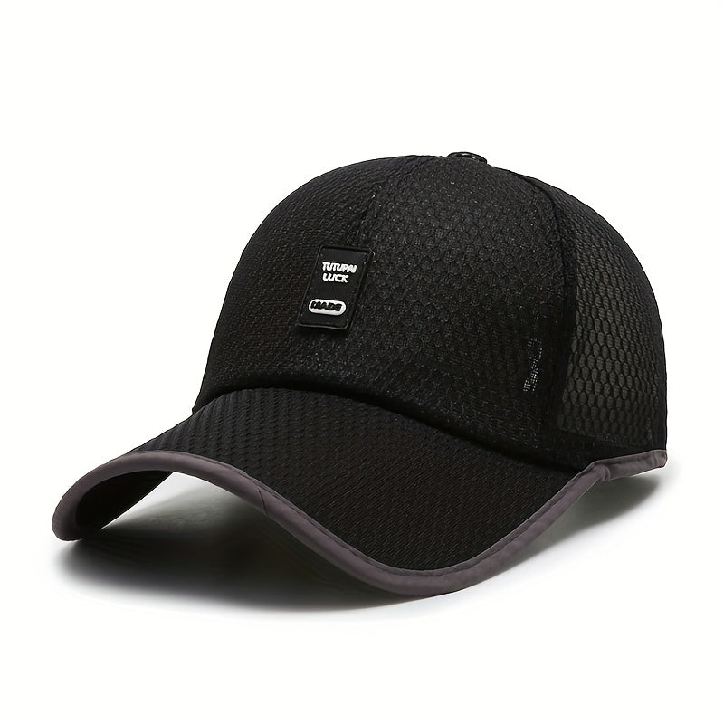 Summer Baseball Cap Breathable Sunshade Hat Gauze Cap