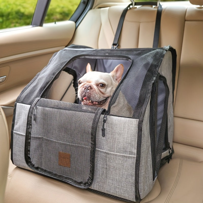 Foldable Waterproof Pet Cage for Comfort and Security