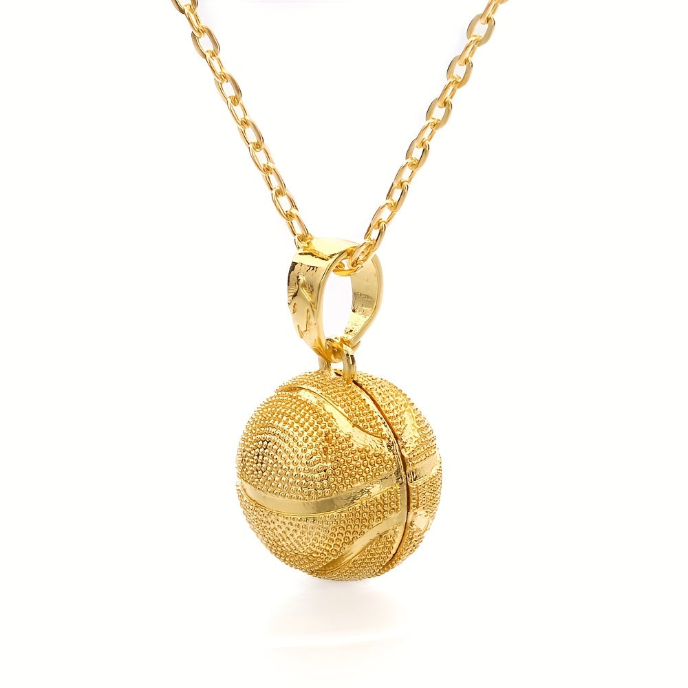 Basketball Charm Pendant Necklace 27 56inch