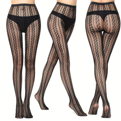 Fishnet Tights High Waist Mesh Pantyhose Stockings