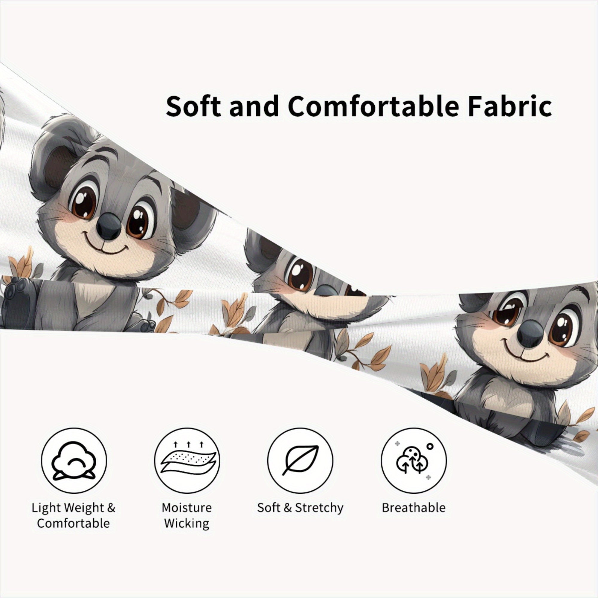Koala Unisex Sports Headband - Sweat Wicking & Breathable Polyester