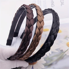 Braided Headband Retro Style Hair Band for Women