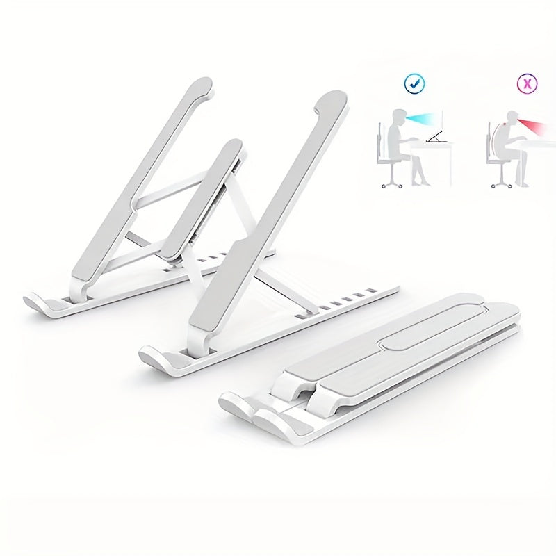 Adjustable Laptop Stand 12-15.6" Lightweight Aluminum Folding