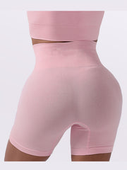 High Waist Seamless Biker Shorts for Women