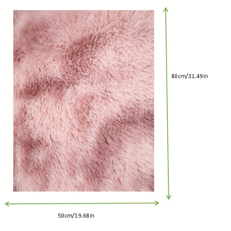 Soft Plush Tie Dyed Shaggy Area Rug
