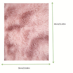 Soft Plush Tie Dyed Shaggy Area Rug