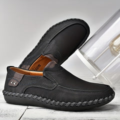 Men's Stitch Non Slip Loafer Shoes Lightweight Wear resistant Driving Shoes