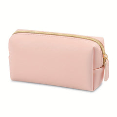 Large Capacity Pencil Bag School Stationery Storage Bag Solid Student Pencil Bag