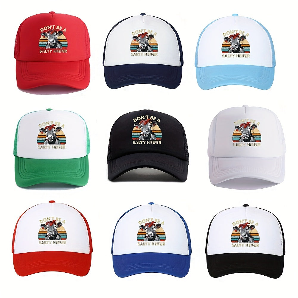 Adjustable Sunshade Baseball Cap w/ Embroidery for Sport