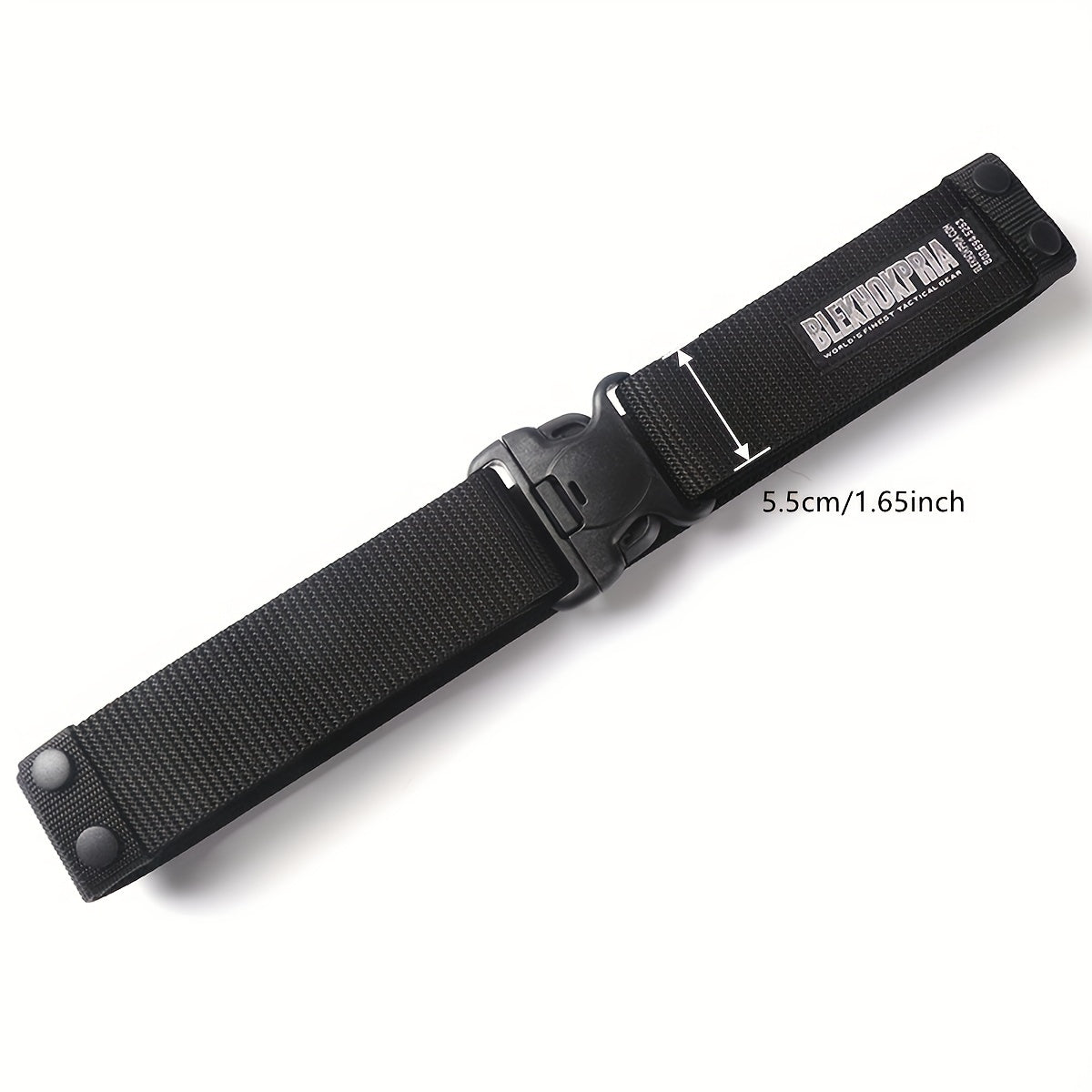 Men's Outdoor Thick Military Training Outerwear Waistband Adjustable Belt