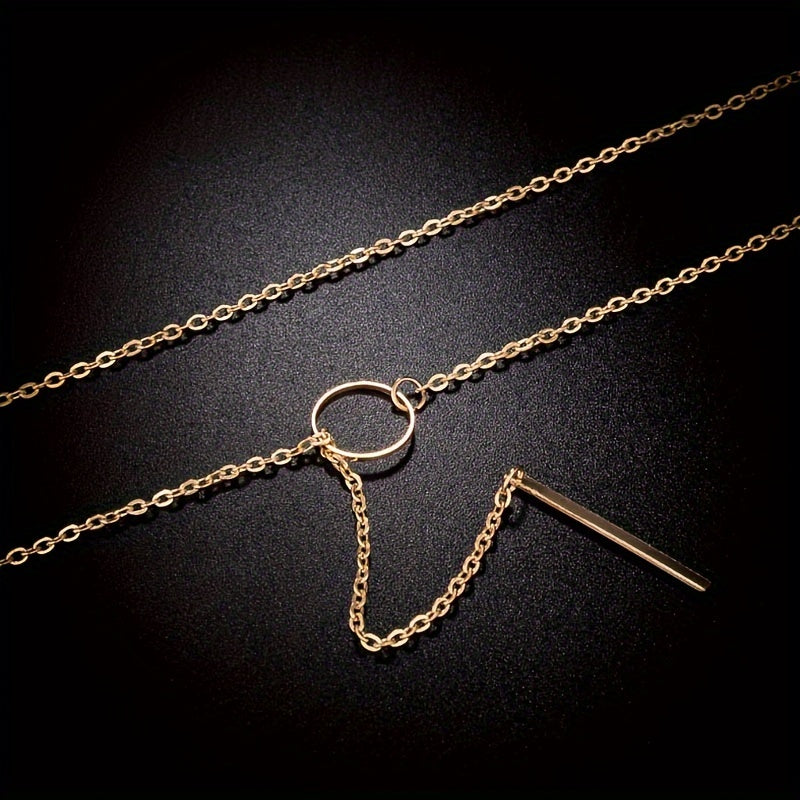 Women Punk Charm Necklace Pendant Christmas Gift Jewelry