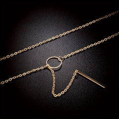 Women Punk Charm Necklace Pendant Christmas Gift Jewelry