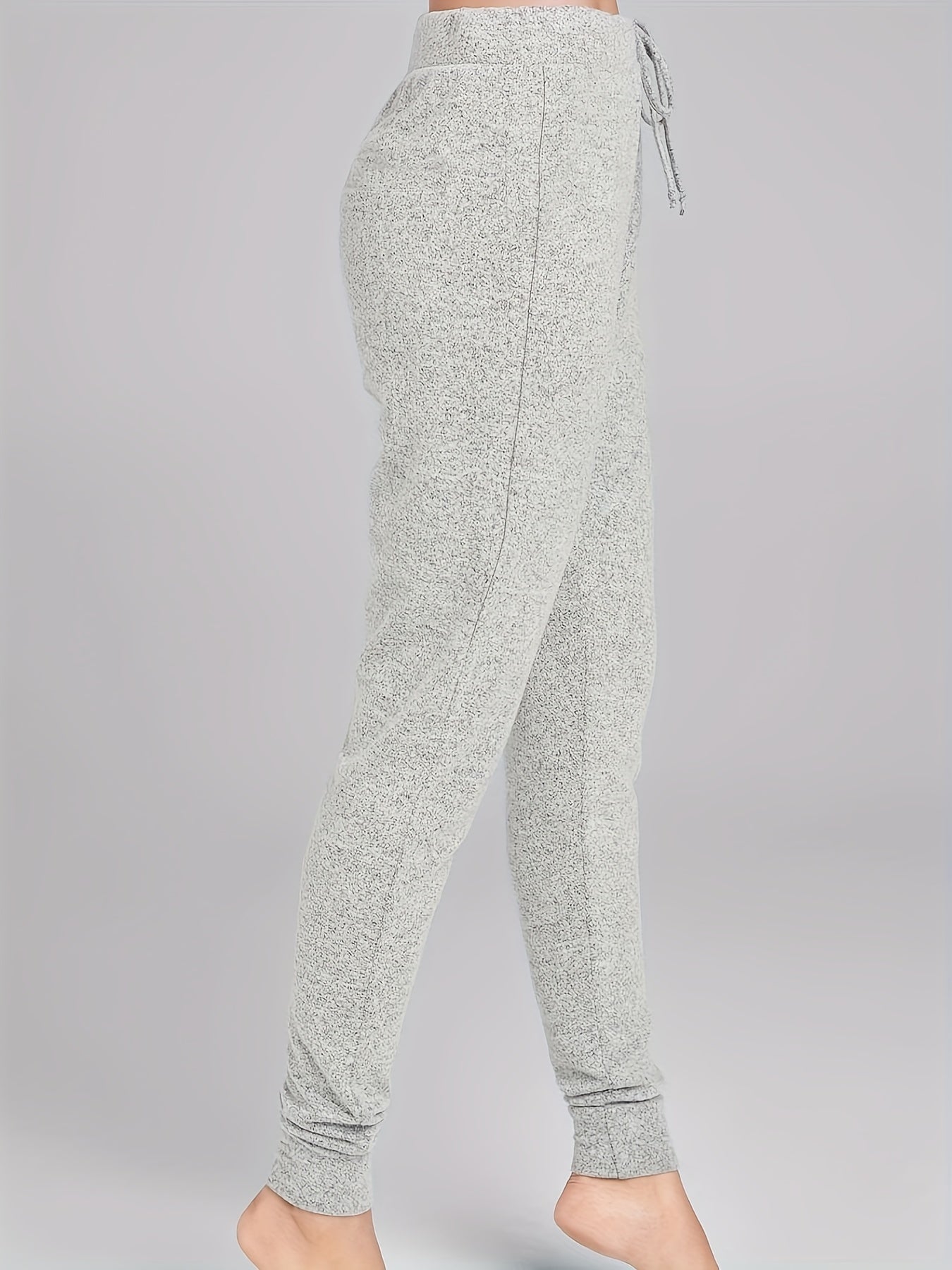  Solid Long Sleeve Hoodie & Joggers Set