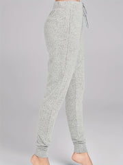  Solid Long Sleeve Hoodie & Joggers Set