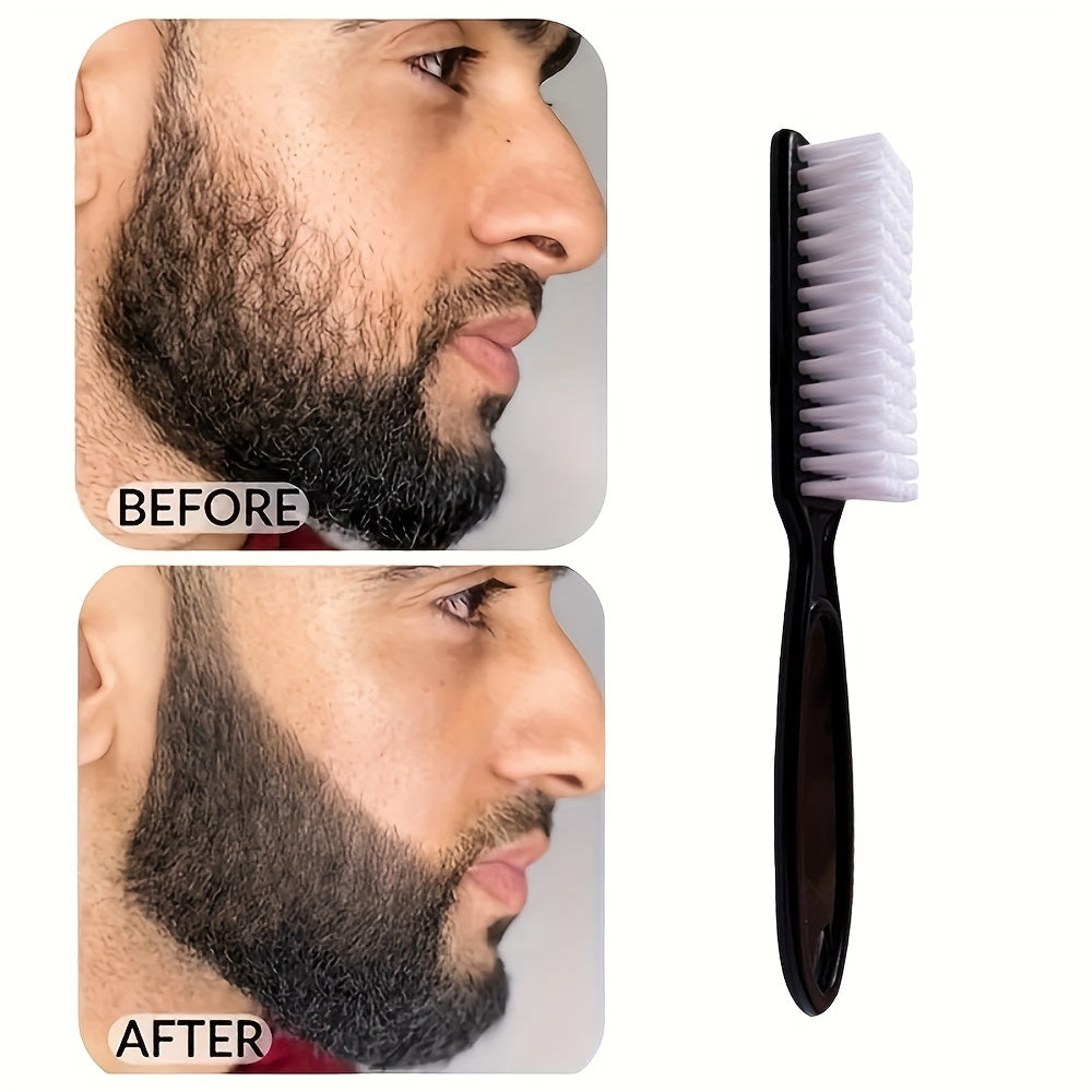 Beard Brush Hair Styling Comb Tool Plastic Handle