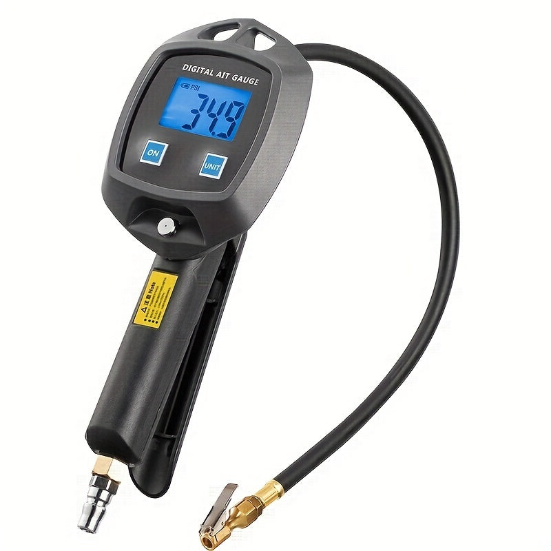 LCD Digital Tire Inflator Gauge with LCD Display