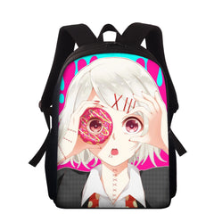 Anime Backpack Cartoon Printing School Bags Boys Girls Book Bag