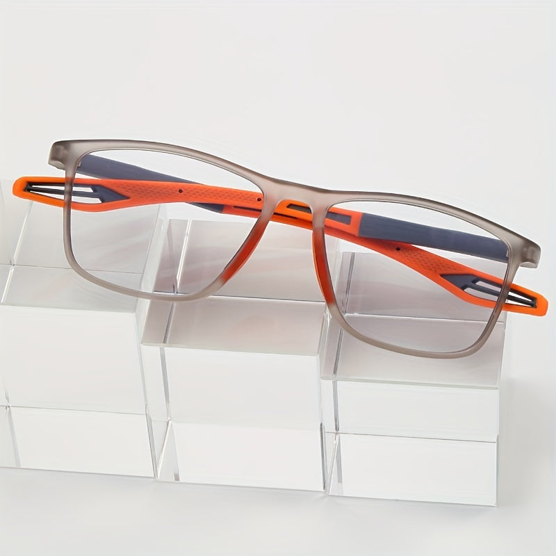 Clear Lens Sports Glasses For Women Men Students Crash Resist Spectacles