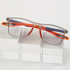 Clear Lens Sports Glasses For Women Men Students Crash Resist Spectacles
