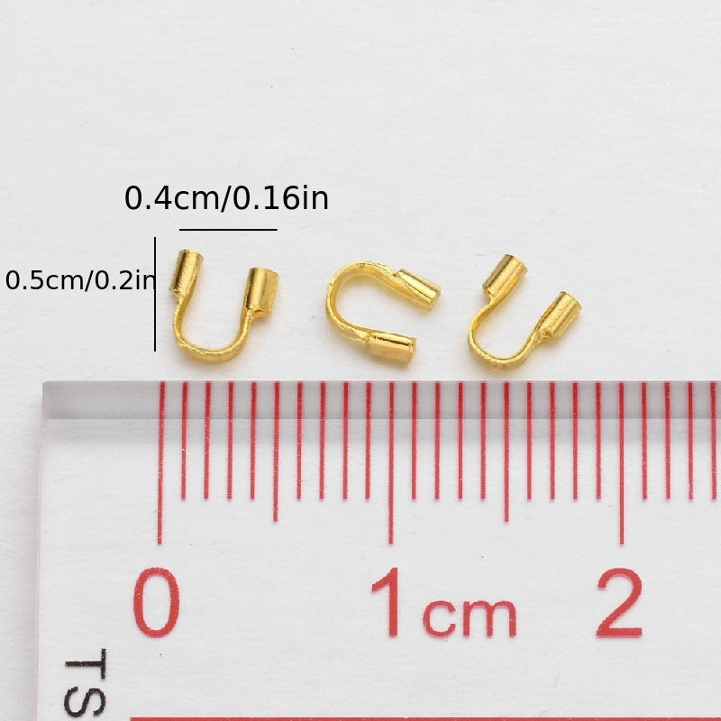 100pcs U Shaped Buckle DIY Jewelry Making Art Craft Supplies