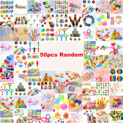 Pop Fidget Toy Birthday Gift Kit 10-50pcs Fun Creative Toys Party Bag Prizes