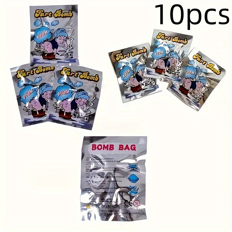30pcs Stench Fart Bag Prank Bag Smelly Novelty Toys Halloween Trick Bag