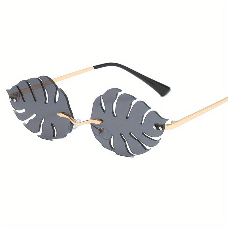 Y2K Rimless Sunglasses Women Men UV400 Sun Shades