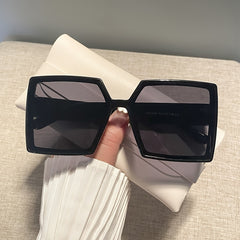 Oversized Square Sunglasses Gradient Glasses Driving UV400