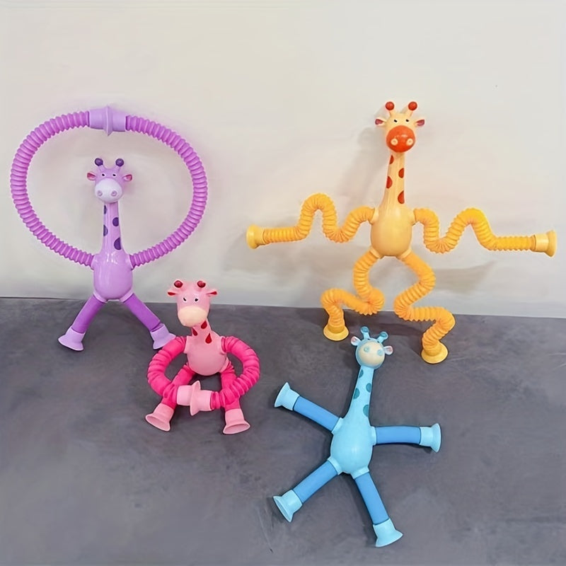 Giraffe Telescopic Tube Puzzle for Fun Learning