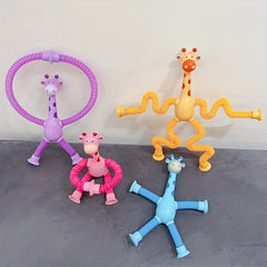 Giraffe Telescopic Tube Puzzle for Fun Learning