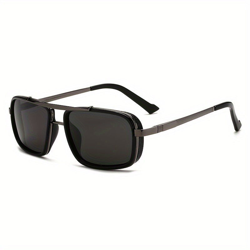 Men's Vintage Steampunk Polarized Sunglasses