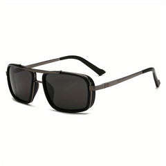 Men's Vintage Steampunk Polarized Sunglasses