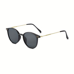 Women's Round Sunglasses Gradient Sun Shades UV400