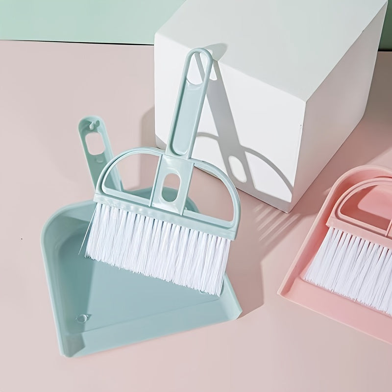 Mini Cleaning Brush & Dustpan Set for Table and Pets