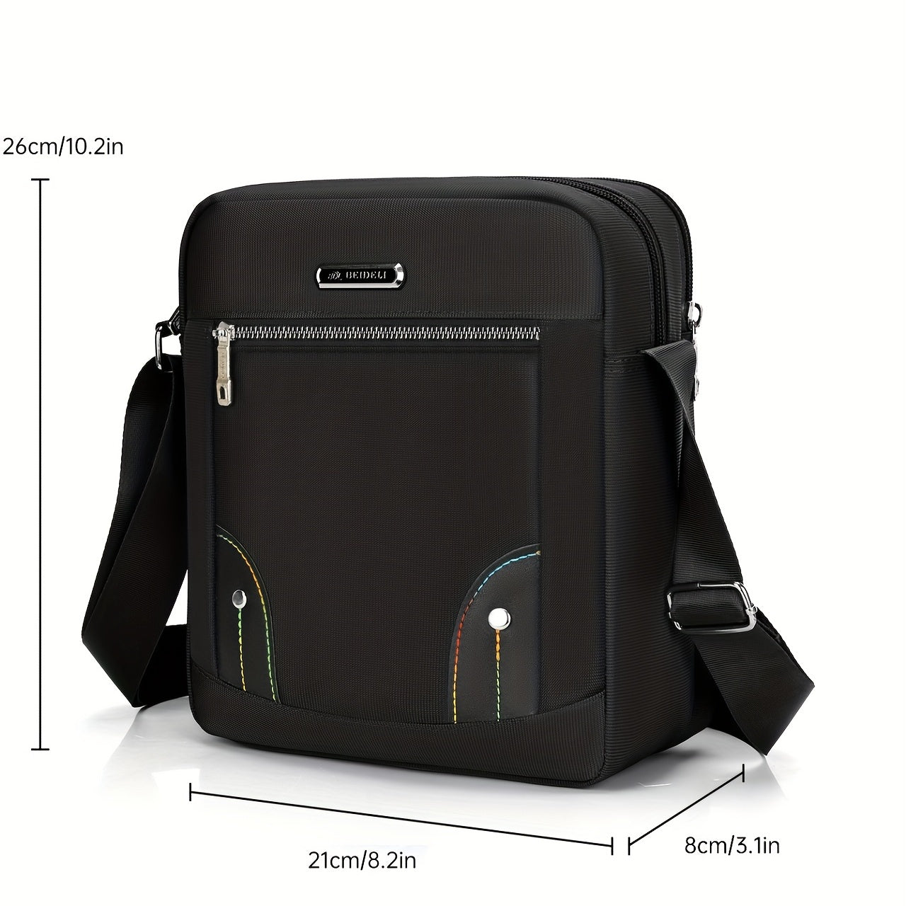 Men's Crossbody Bag Business Diagonal Shoulder Bag Outdoor Travel Messenger Bag
