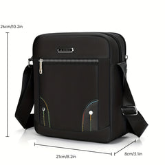 Men's Crossbody Bag Business Diagonal Shoulder Bag Outdoor Travel Messenger Bag