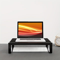 Iron Computer Stand Desktop Storage Rack Workstation Notebook Monitor Stand