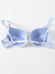 Front Buckle T Shirt Bra Push Up Everyday Bra Women's Lingerie