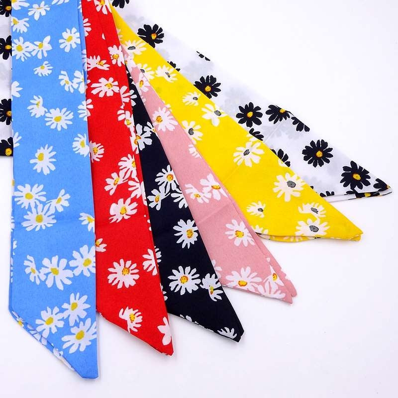 Daisy Floral Waist Belt Long Ribbon for Pants Jeans Dress
