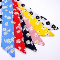 Daisy Floral Waist Belt Long Ribbon for Pants Jeans Dress
