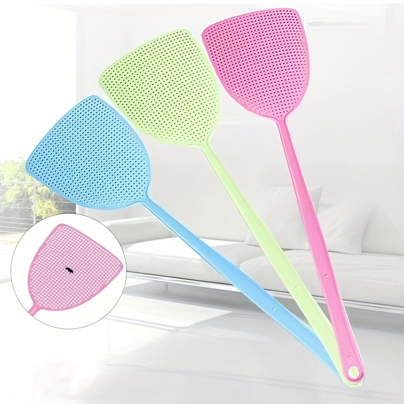 5pcs Summer Fly Swatter Household Extended Beat Mesh Mosquito Swatter