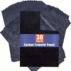 Red Carbon Paper 30pcs for Tracing Transfer Graphite - Drawing Patterns on Wood