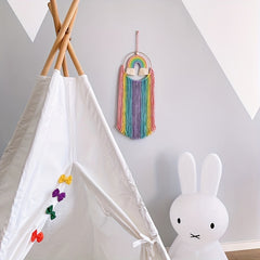 Colorful Tassel Rainbow Wall Hanging Decor