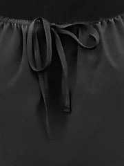  Long Sleeve Tie Front Maxi Dress