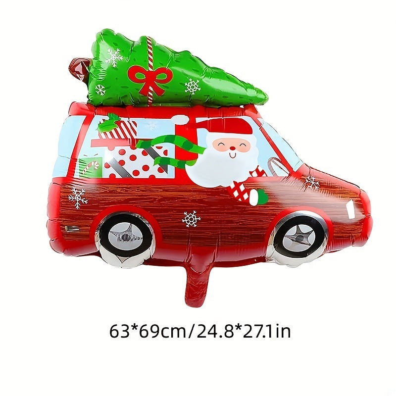 Christmas Foil Balloons Santa Snowman Xmas Decoration